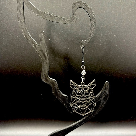 Owl Earrings - Picture 3 of 6